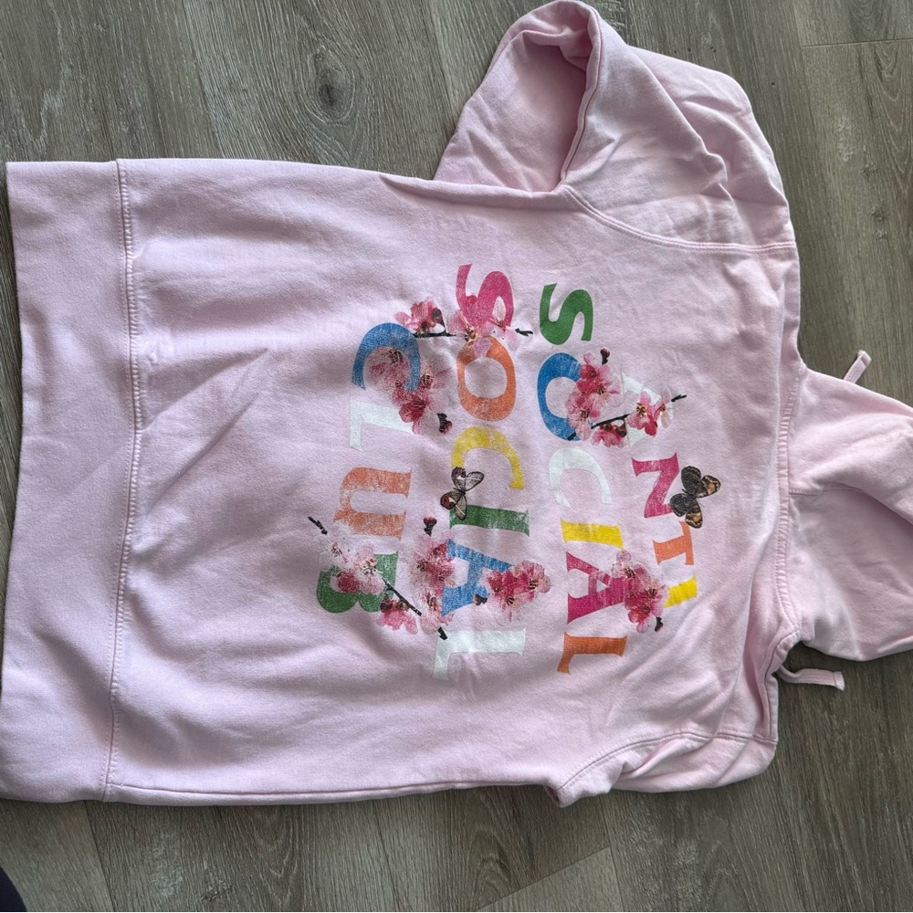 Pink Hoodie ASSC size XS